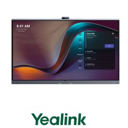 Yealink MeetingBoard 86 Pro for Medium Rooms, Supports Teams mode / Zoom mode / General Mode(BYOD / H.323/SIP). 4 x stylus pencil, Including 2-year hardware warranty.