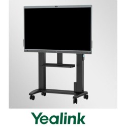 Motorized Floorstand for Yealink Display Devices.