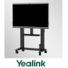 Motorized Floorstand for Yealink Display Devices.