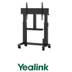 Motorized Floorstand for Yealink Display Devices.