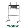 Floor  stand  for  Yealink  display  mounting  via  standard  VESA  holes. Holds  up  to  90kg(198lbs)  with  VESA  patterns  400x400mm  to  600x1000mm.