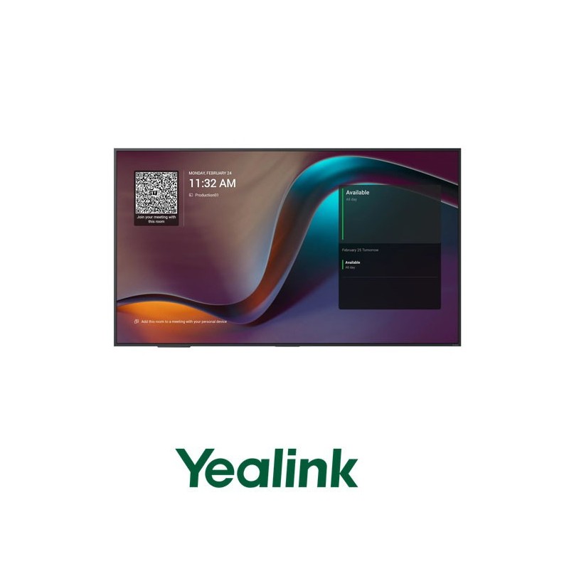 MD86 Yealink MeetingDisplay 86"  for MTR System. Special installation structure for MTR device to simplify installation and improve efficiency