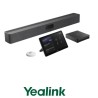 Yealink Native  Microsoft  Teams  Rooms  system  for  Medium-to-large  rooms: MeetingBar  A50  Intellient  AIO  device,  Yealink MCoreKit-C5U  (Mcore4 mini PC+ Mtouch Plus and RoomSensor). 2 year Warranty.