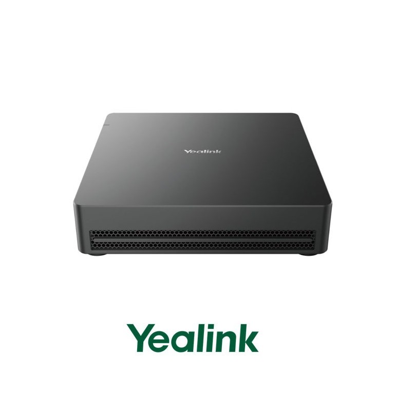 Yealink Mini-PC with INTEL Ultra5 AI CPU. Preload  Windows  11  IoT  Enterprise  OS  and  license,  Microsoft  Teams  Rooms  App  and  Yealink  camera  control  plugin.