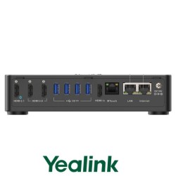 Yealink Mini-PC with INTEL Ultra5 AI CPU. Preload  Windows  11  IoT  Enterprise  OS  and  license,  Microsoft  Teams  Rooms  App  and  Yealink  camera  control  plugin.