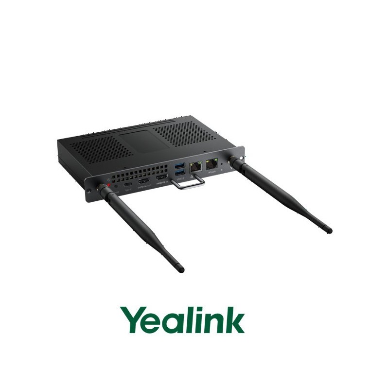 Yealink OPS Windows 11 loT Enterprise x 64 operating system. CPU Intel Ultra5 125H, Memory 16GB (2*8GB) DDR5, Storage: 256GB SSD